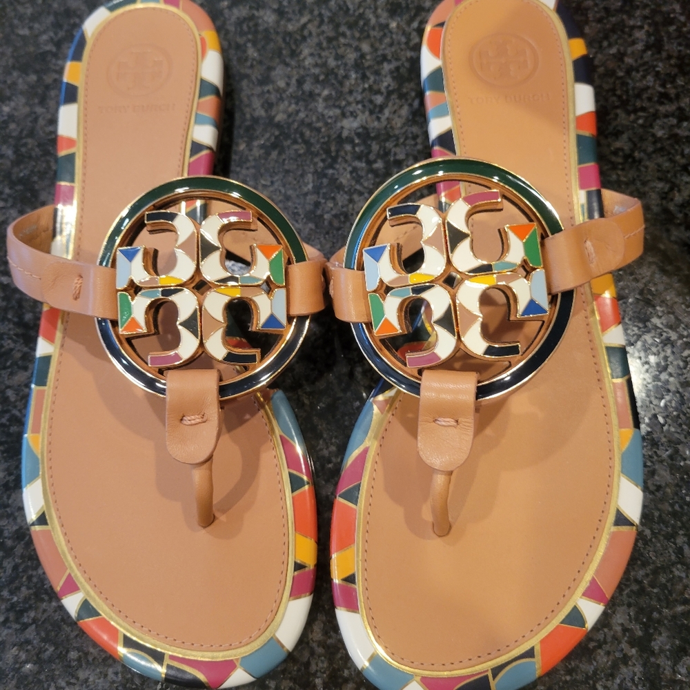 Tory Burch Miller Sandals, Size 7.5